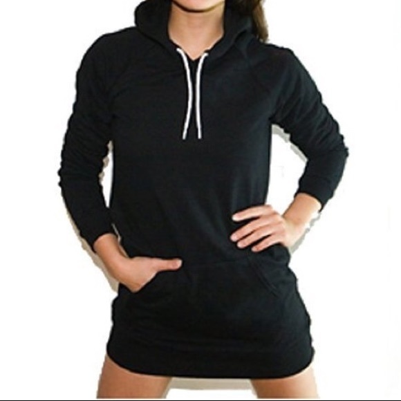american apparel sweatshirt dress